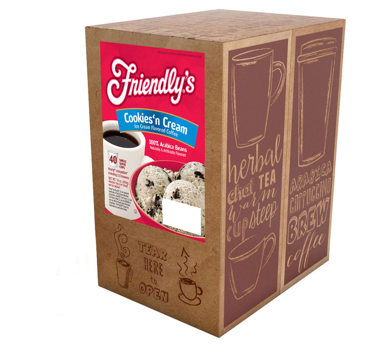 Friendly's 40-Count Cookies & Cream Flavored Coffee Pods — View 2