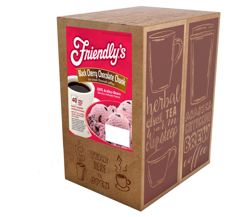 Friendly's 40-Count Black Cherry Chocolate Coffee Pods — View 2
