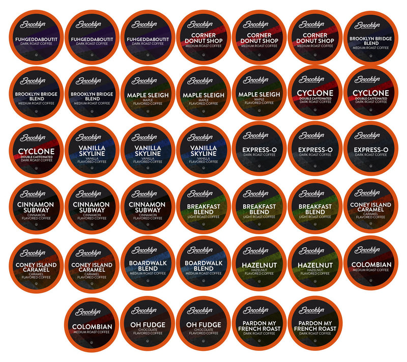 Brooklyn Beans 40-Count Assorted Variety Pack Coffee Pods — Main view