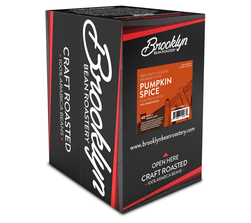 Brooklyn Beans 40-Count Pumpkin Spice FlavoredCoffee Pods — View 2