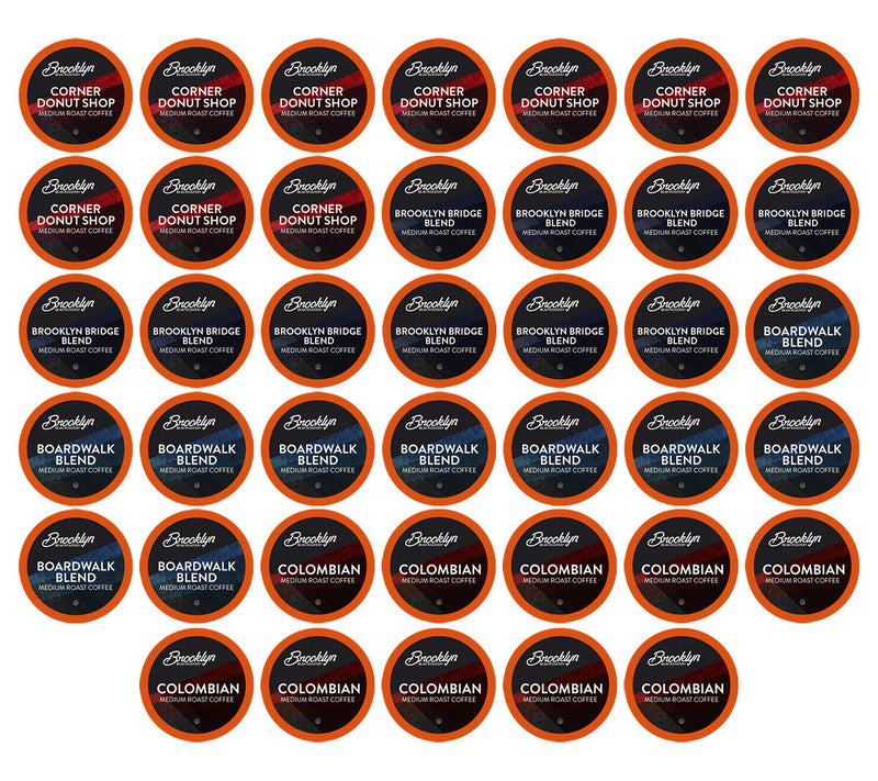 Brooklyn Beans 40-Count Medium Roast Variety Pack Coffee Pods — Main view