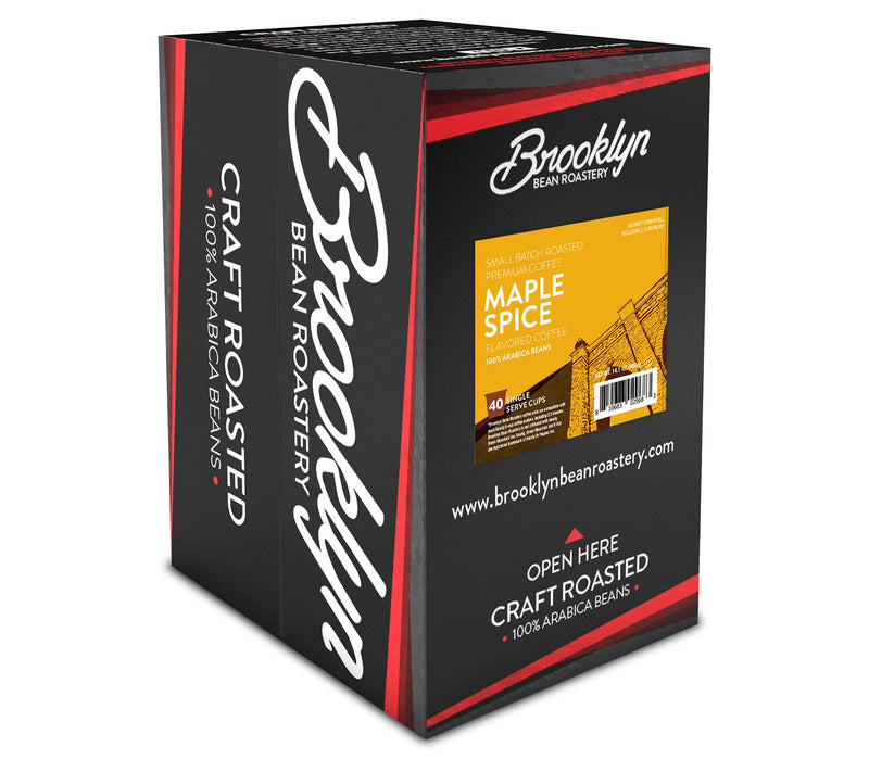 Brooklyn Beans 40-Count Maple Spice Flavored Coffee Pods — View 2