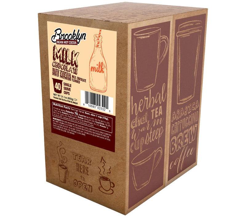 Brooklyn Beans 40-Count Milk Chocolate Hot Cocoa Pods — View 2