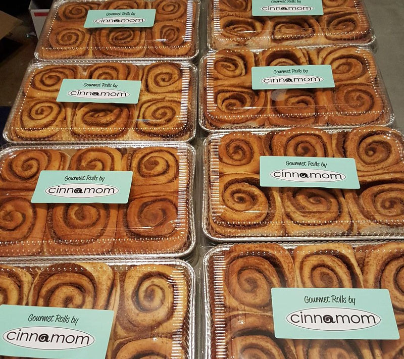 CinnaMom Bakery 6 Jumbo Heath Cinnamon Rolls — View 2