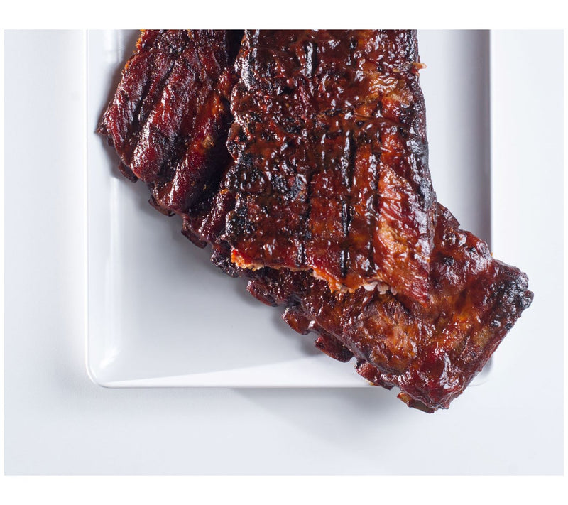 Corky's BBQ (10) 2-lb Ribs with BBQ Sauce and Seasoning — View 3