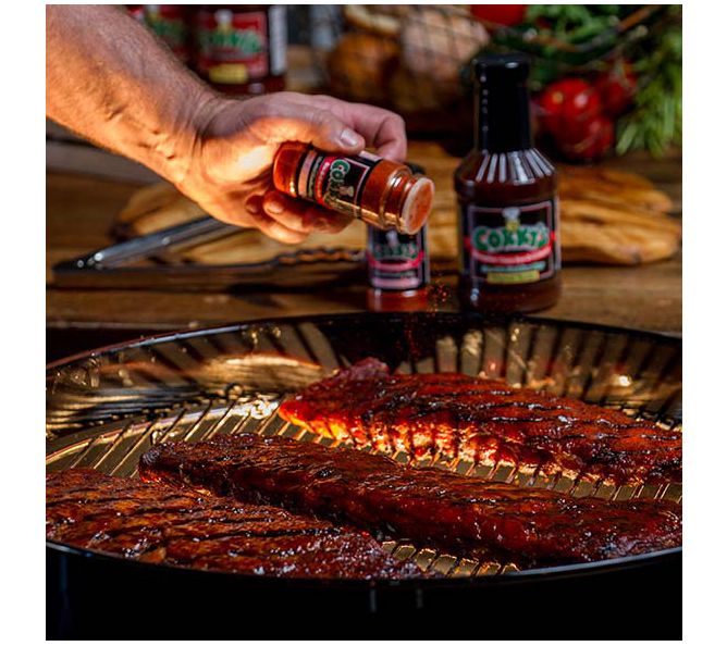 Corky's BBQ (10) 2-lb Ribs with BBQ Sauce and Seasoning — Main view