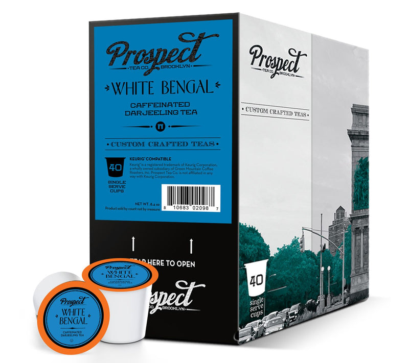 Prospect Tea 40-Count White Bengal Darjeeling Tea Pods — View 2