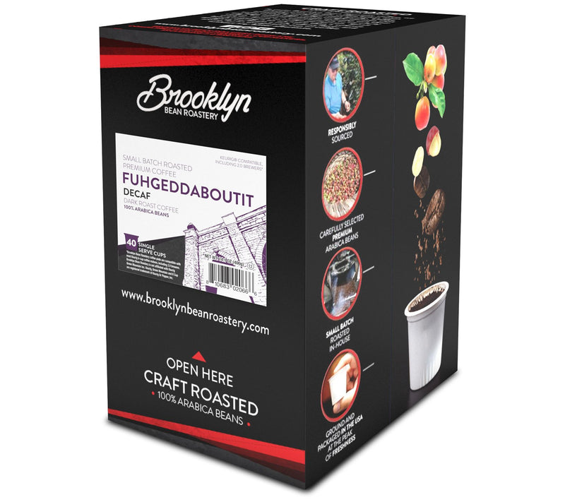 Brooklyn Beans 40-Count Fuhgeddaboutit Decaf Coffee Pods — View 2