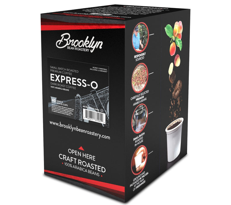 Brooklyn Beans 40-Count Express-O Coffee Pods — View 2