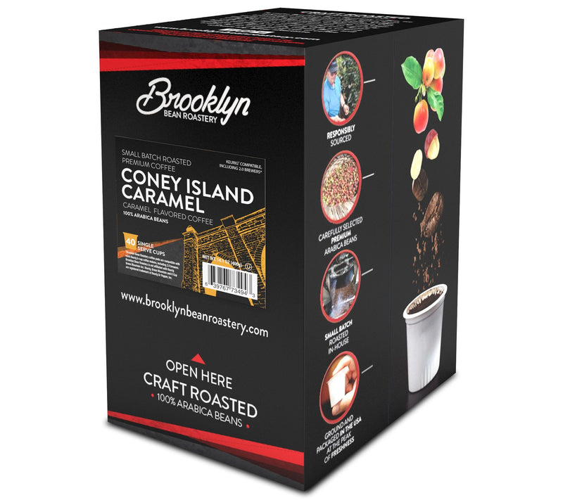 Brooklyn Beans 40-Count Caramel Flavored CoffeePods — View 2