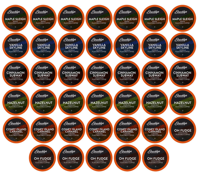 Brooklyn Beans 40 Count Variety Pack Flavored Coffee Pods — Main view