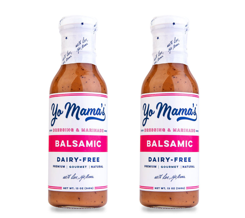 Yo Mama's (2) 13-oz Honey Balsamic Dressing & Marinade — Main view