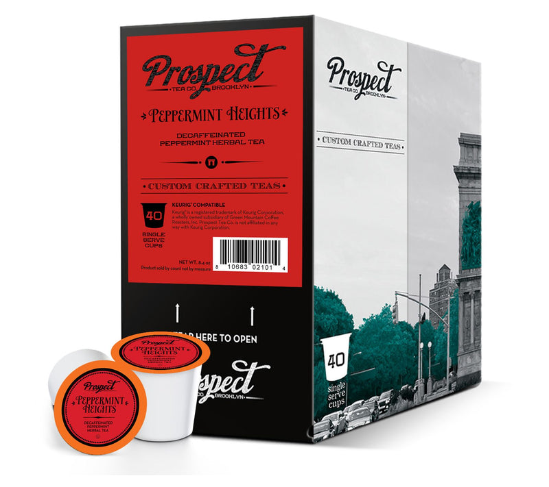 Prospect Tea Co. 40-Count Peppermint Heights Herbal Tea Pods — View 2