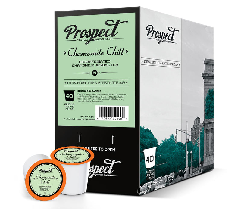 Prospect Tea 40-Count Decaf Chamomile Chill Herbal Tea Pods — View 2