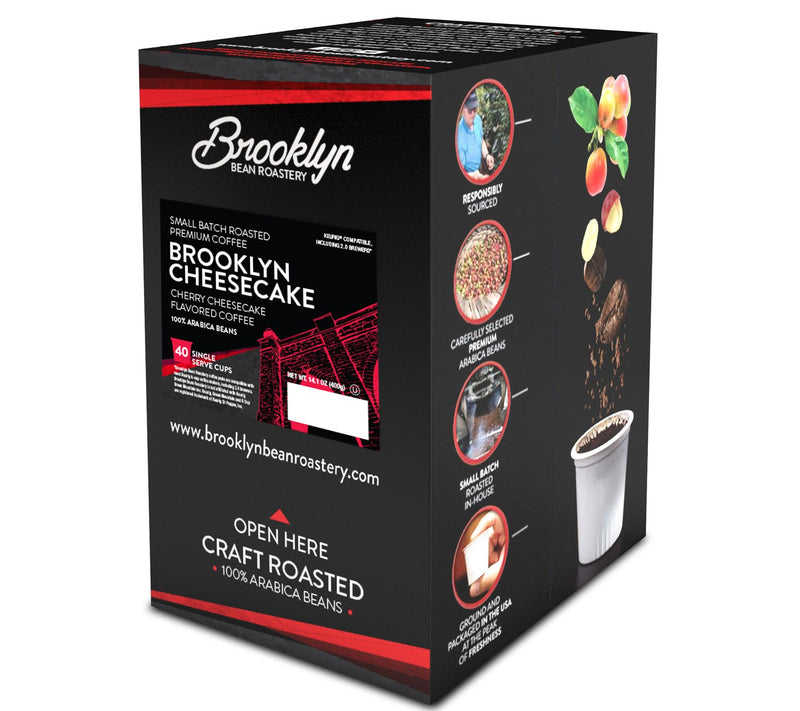 Brooklyn Beans 40-Count Brooklyn Cheesecake Coffee Pods — View 2