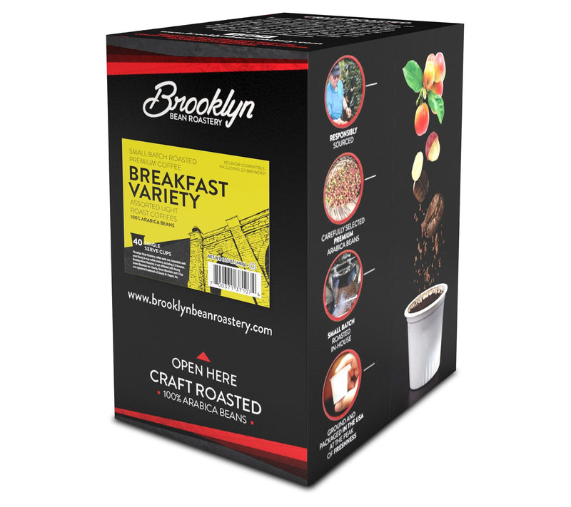 Brooklyn Beans 40-Count Breakfast Variety Coffe e Pods — View 2