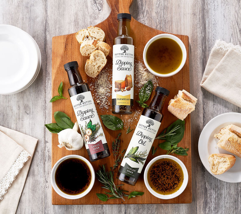 Sutter Buttes (3) 250ML Gourmet Dipping Oils — Main view