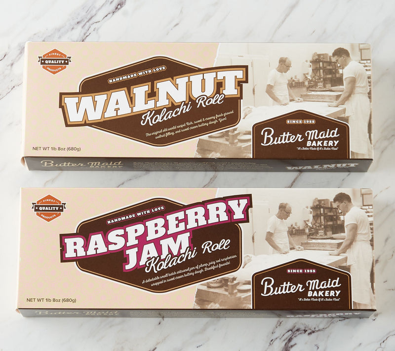 Butter Maid Bakery (2)24-oz Fruit and Nut Kolachi Pastries — View 5