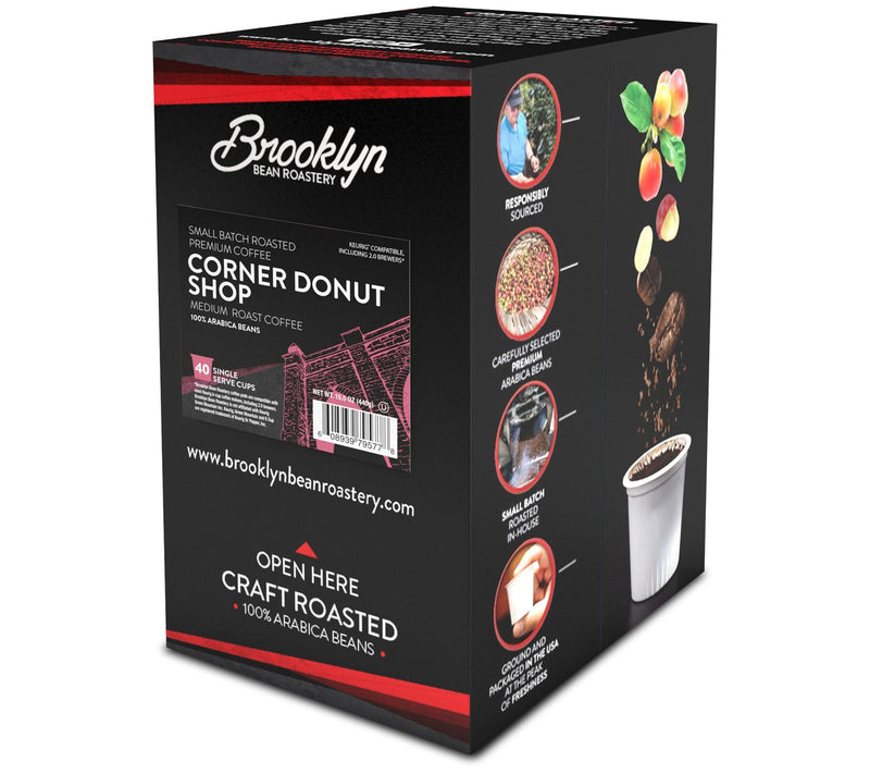Brooklyn Beans 40-Count Corner Donut Shop Coffee Pods — View 2