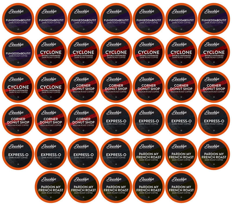 Brooklyn Beans 40-Count Bold Variety Pack Coffee Pods — Main view