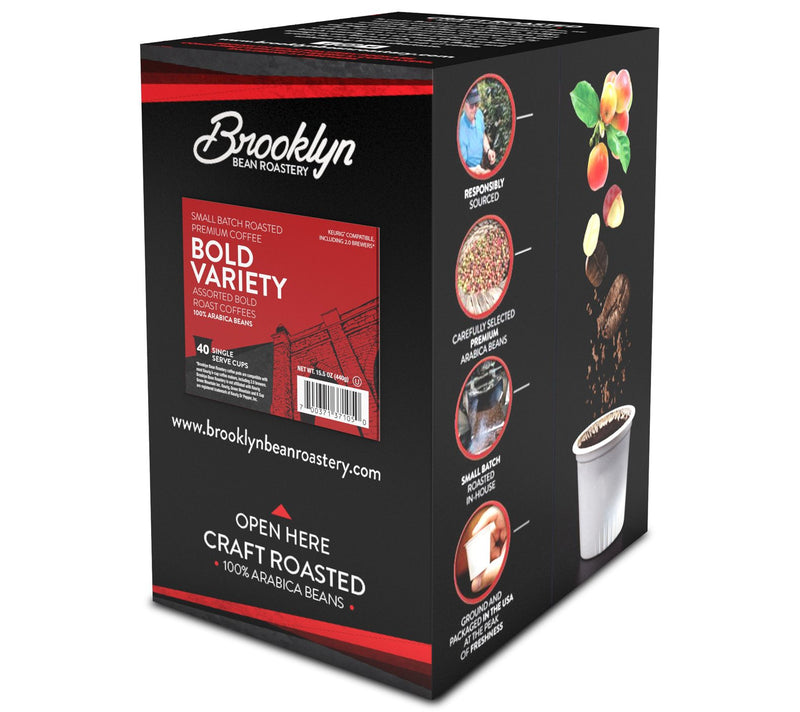 Brooklyn Beans 40-Count Bold Variety Pack Coffee Pods — View 2