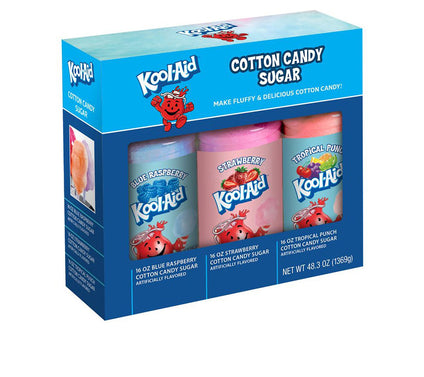 Kool-Aid 3-pk Cotton Candy Flossing Sugar