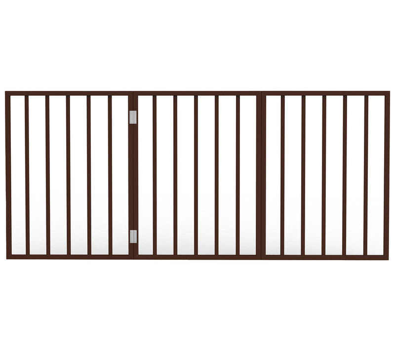 Pet Adobe 3-Panel Folding Pet Gate — View 3