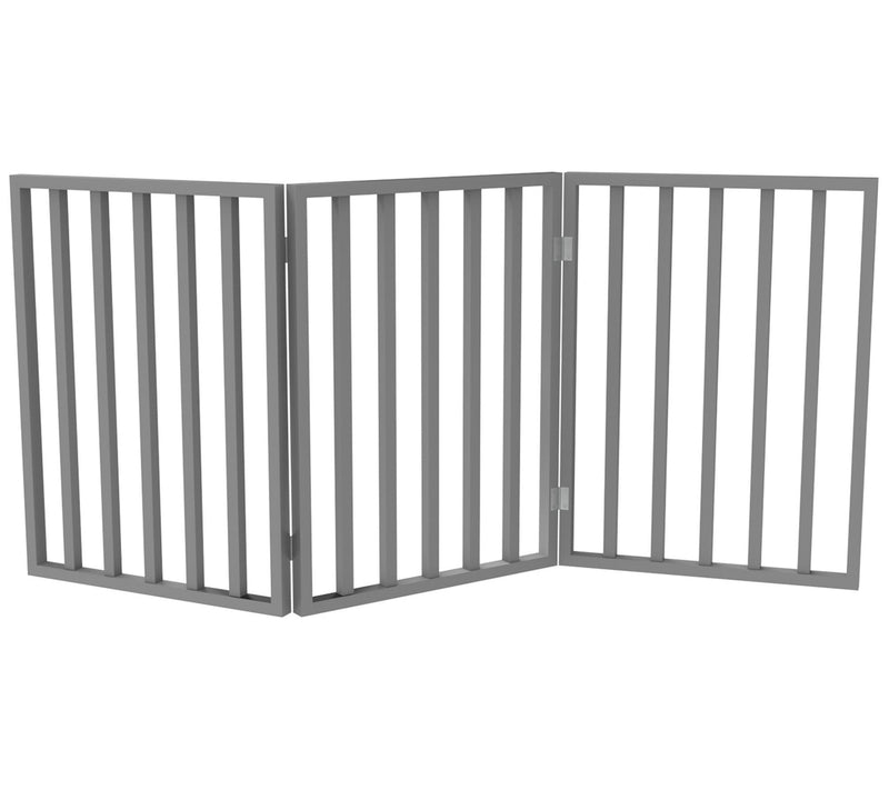 Pet Adobe 3-Panel Folding Pet Gate — View 13