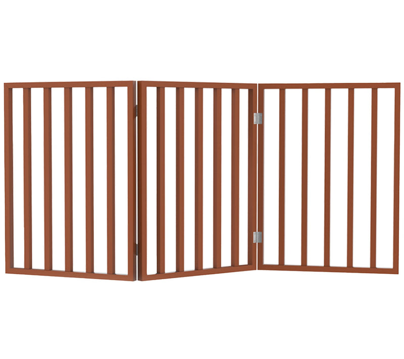 Pet Adobe 3-Panel Folding Pet Gate — View 14