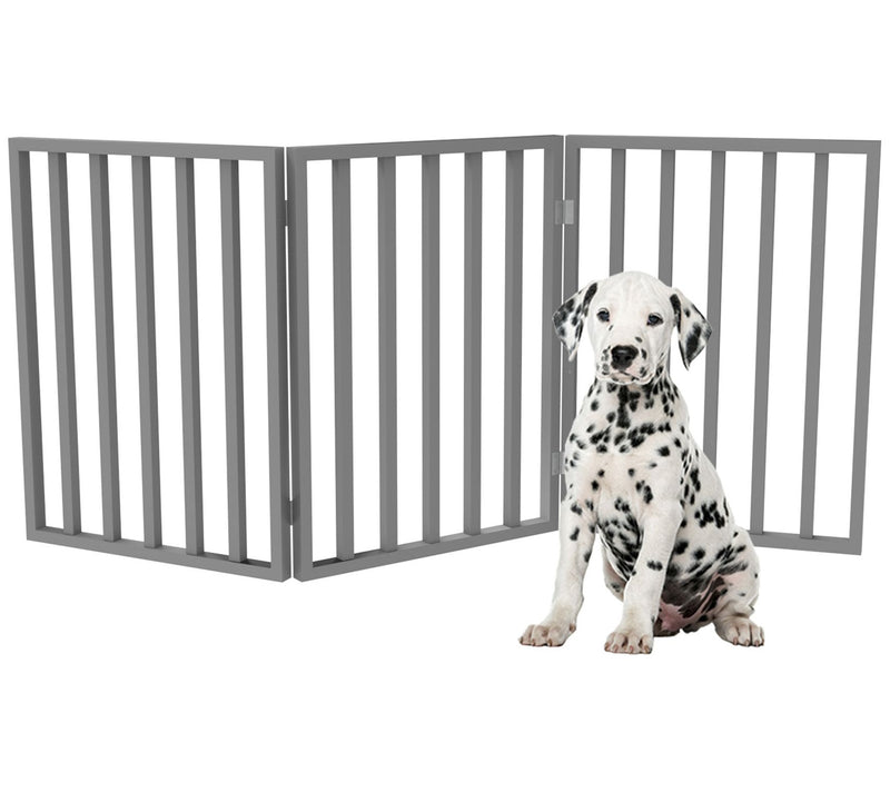 Pet Adobe 3-Panel Folding Pet Gate — View 9