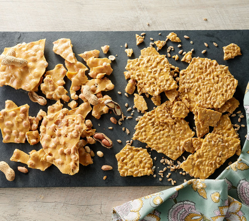 Cooper Candy (4) 8 oz. Bags Nut Brittle Duo — Main view