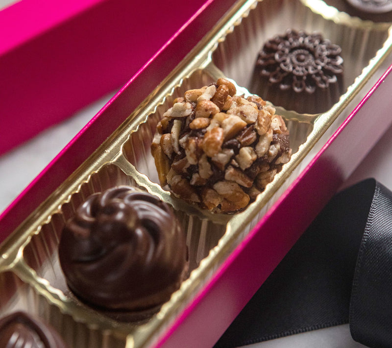 Good Girl Chocolate Set of (3) 5pc Truffle Gift Boxes — View 4