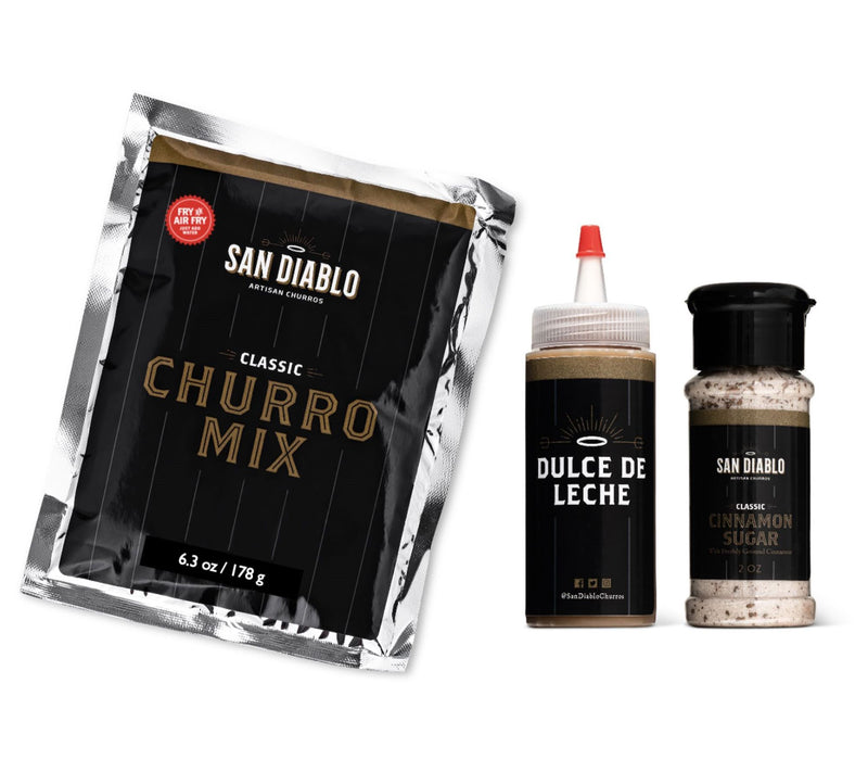 San Diablo Churro Mix Refill and Toppings Kit — Main view