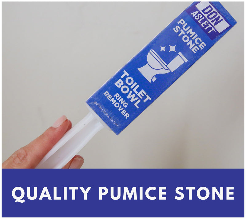 Don Aslett's Pumice Stone Toilet Treatment withHandle 3pk — View 7