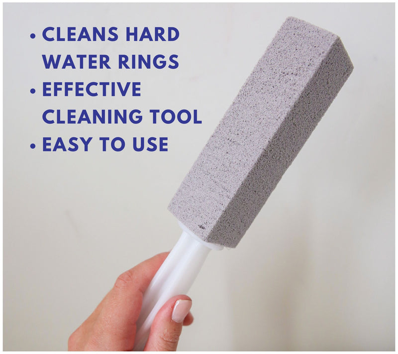 Don Aslett's Pumice Stone Toilet Treatment withHandle 3pk — View 5
