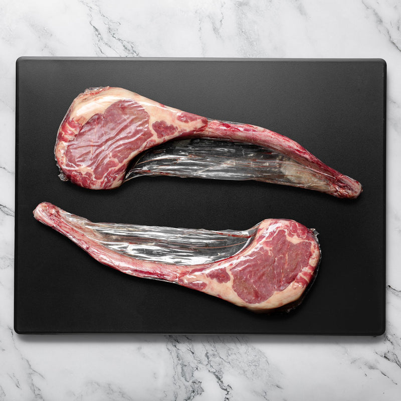 Rastelli's (2) 36 oz. Bone-In Frenched TomahawkSteaks — View 2