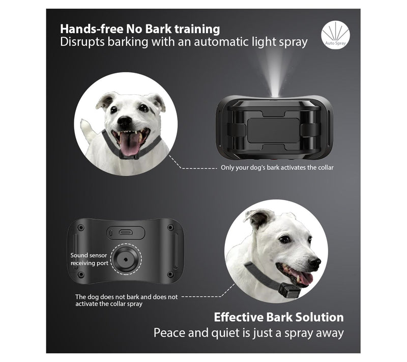Pet Life Bark-Myst Spray Collar — View 2
