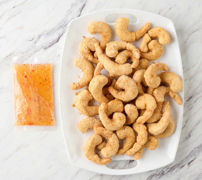 Egg Harbor 3-lbs Breaded Colossal Shrimp with Sauce — View 2