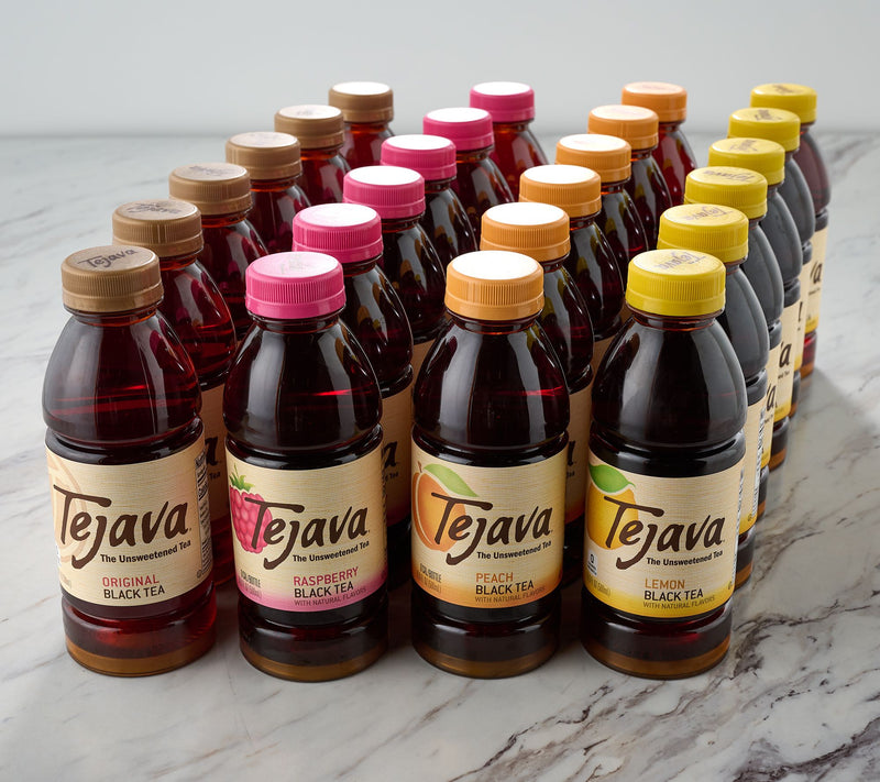 Tejava (24) Bottles of Unsweetened Tea in Flavor Choice — View 2