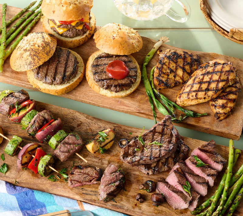 Rastelli's 6.5-lb Burger, Steak and Chicken Grilling Pack — Main view