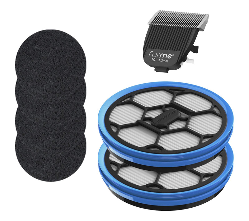 furMe Grooming Vacuum Filters & Blade Replacement Pack — View 3