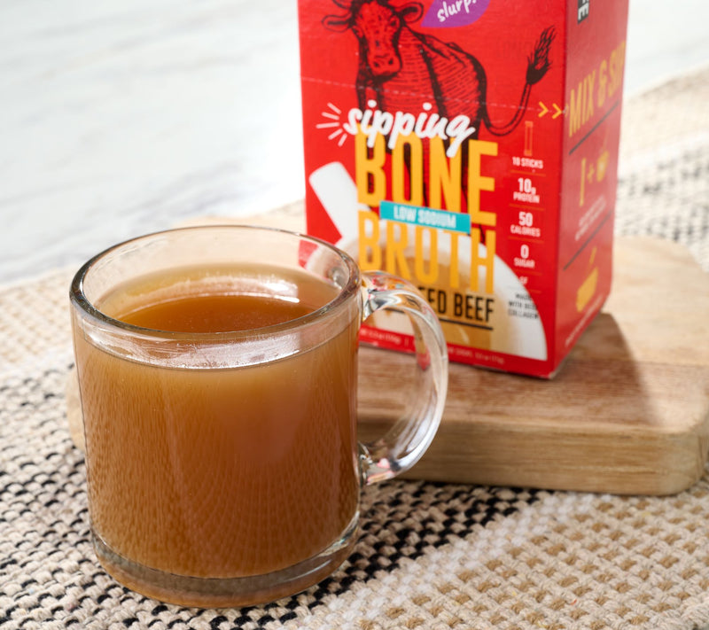 LonoLife 20-ct Low Sodium Bone Broth Packets — View 5