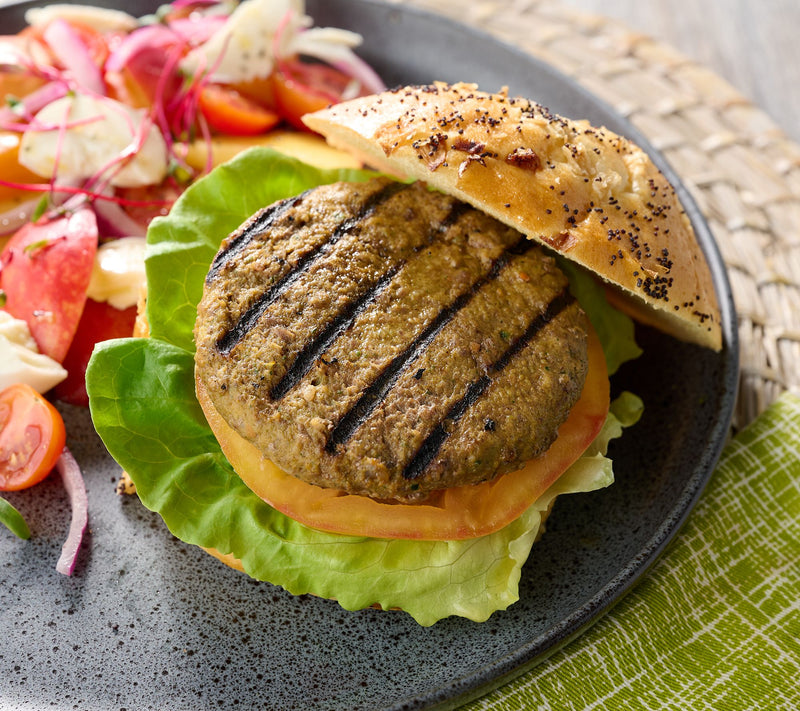 Grateful Eats (10) 4 oz. Beef & Veggie Blend Patties — Main view