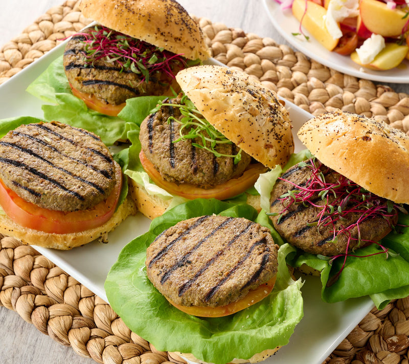 Grateful Eats (20) 4 oz. Beef & Veggie Blend Burger Patties — Main view