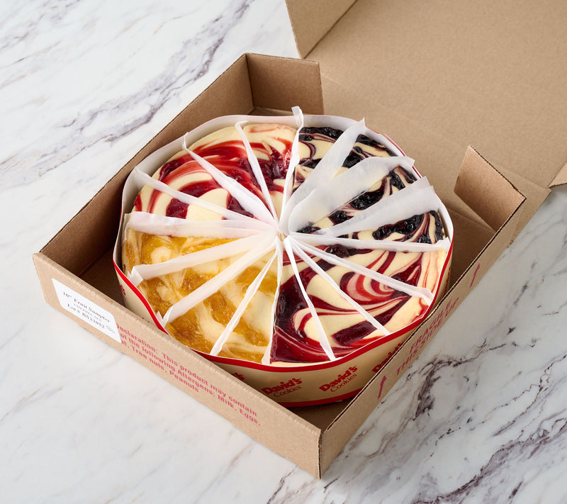David's Cookies 4 lb. NY Style Fruit Swirl Cheesecake — View 2