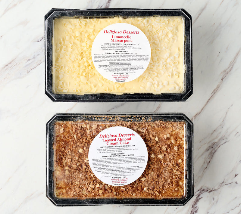 Delizioso Desserts (2) 2-lb Italian Dessert Trays — View 2