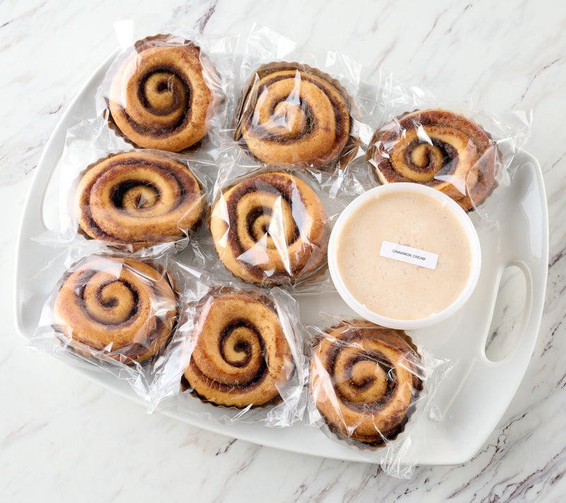 CinnaMom Bakery (8) 6.5oz Individually Wrapped Cinnamon Rolls — View 2
