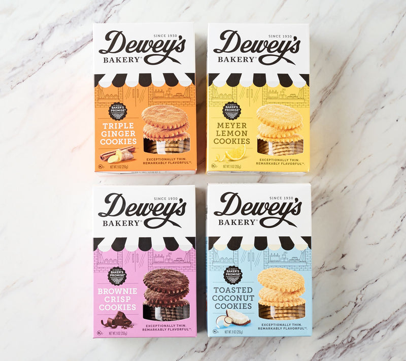 Dewey's Bakery 280-Piece Moravian Style Cookie Thin Assortment — View 2