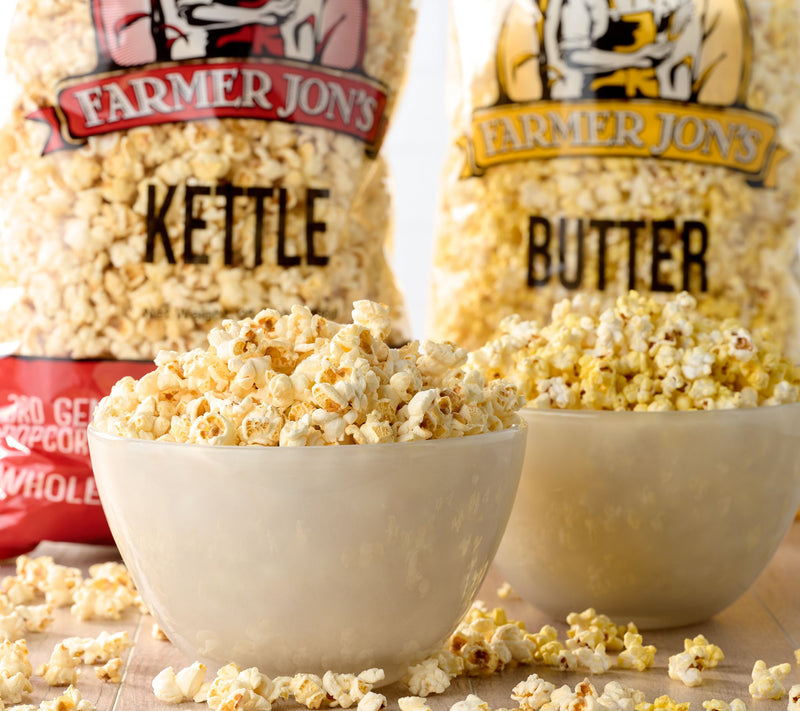 Farmer Jon's 2 Jumbo Bags of Gourmet Popped Popcorn — Main view