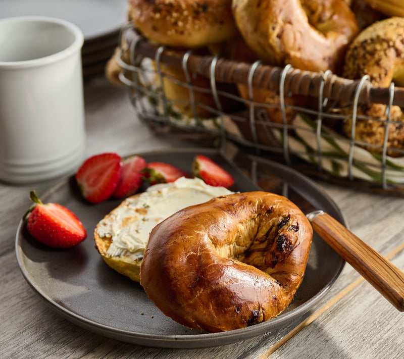 Just Bagels (24) 3.5-oz NYC Challah Bagels in Flavor Choice — Main view